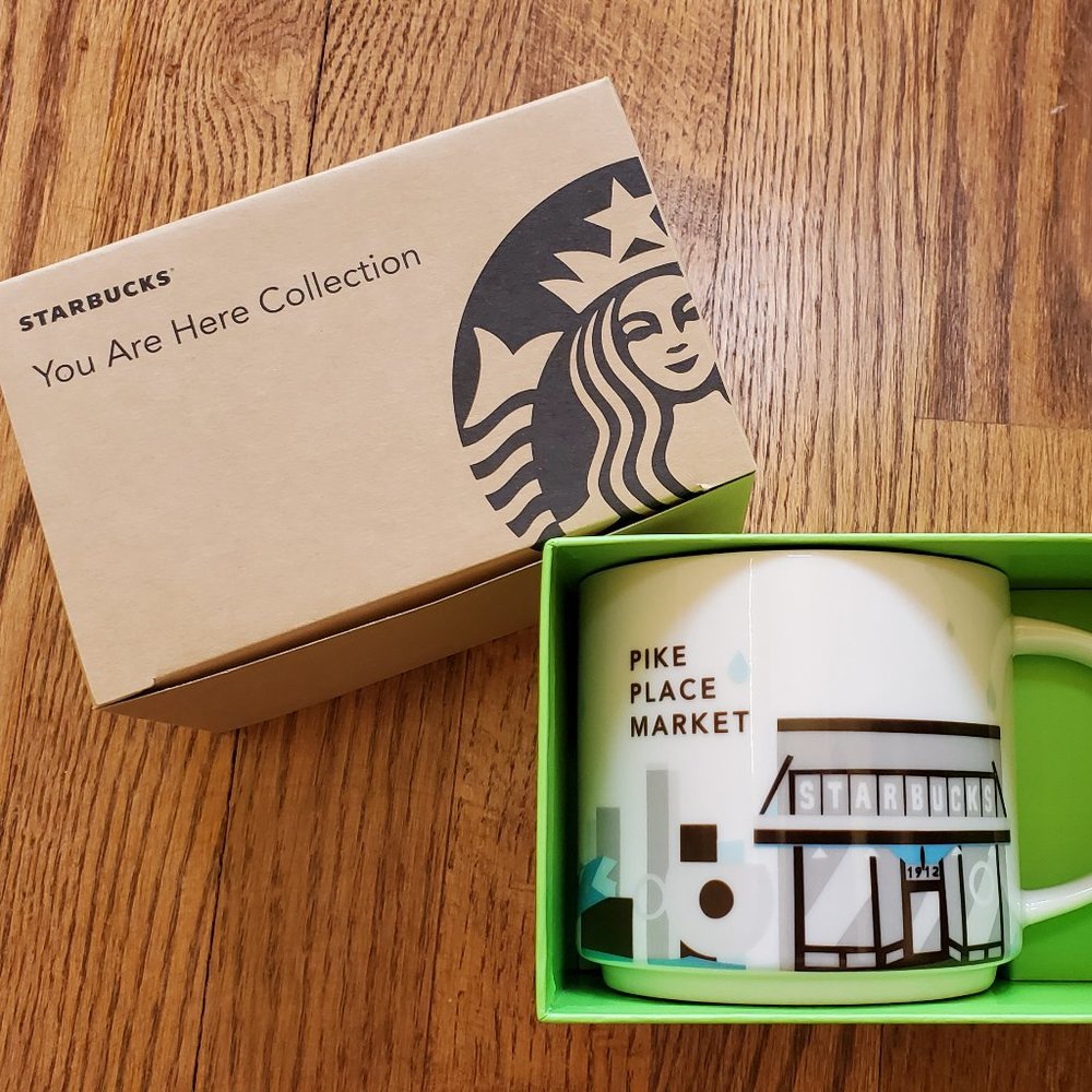 Starbucks You Are Here Pike Place Market Mug *NEW